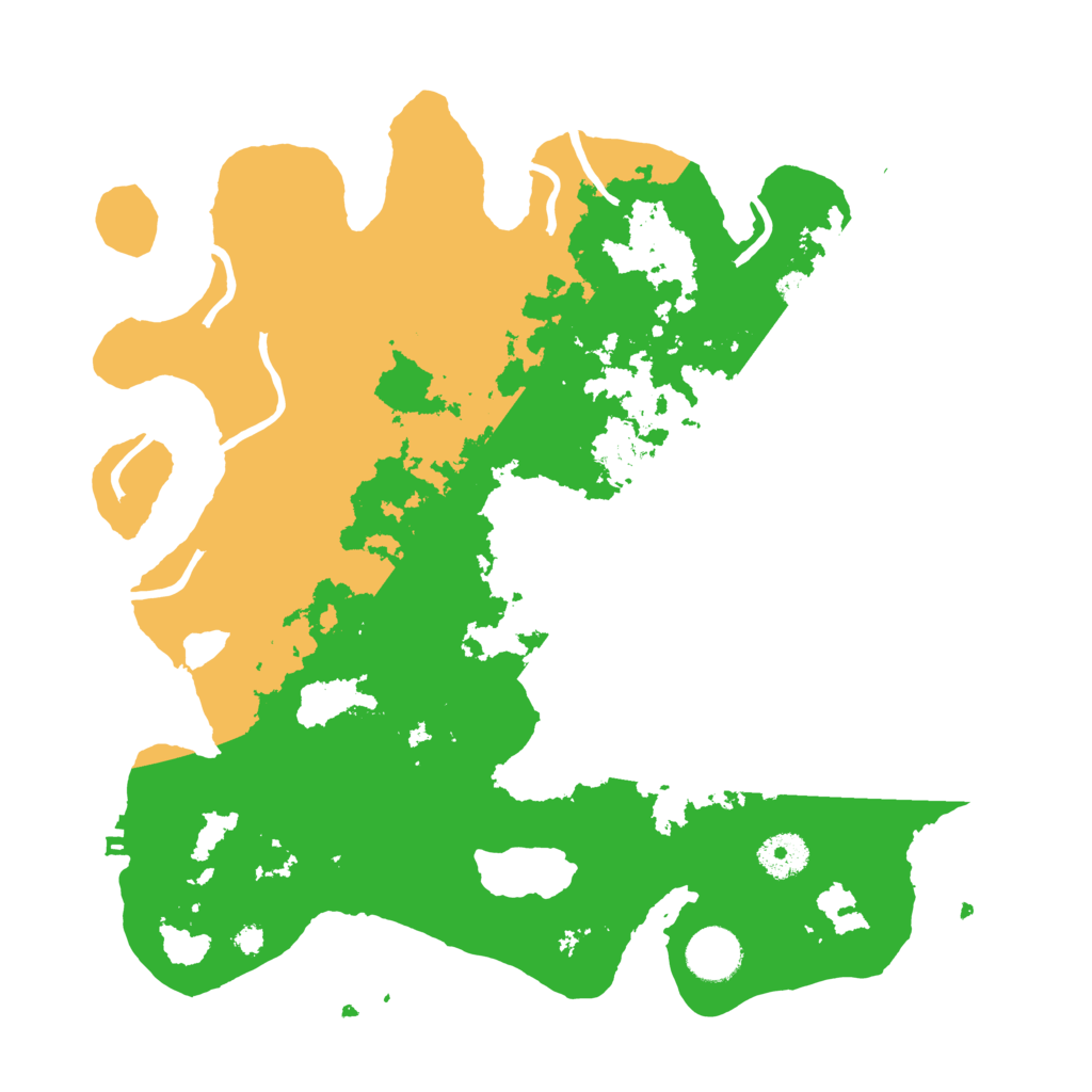 Biome Rust Map: Procedural Map, Size: 3507, Seed: 970152709
