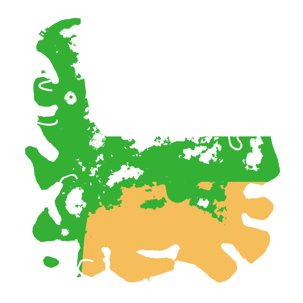 Biome Rust Map: Procedural Map, Size: 3700, Seed: 2078325739