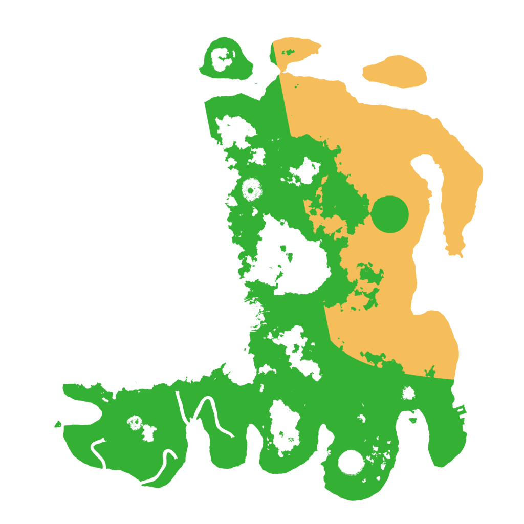Biome Rust Map: Procedural Map, Size: 3700, Seed: 1543938672