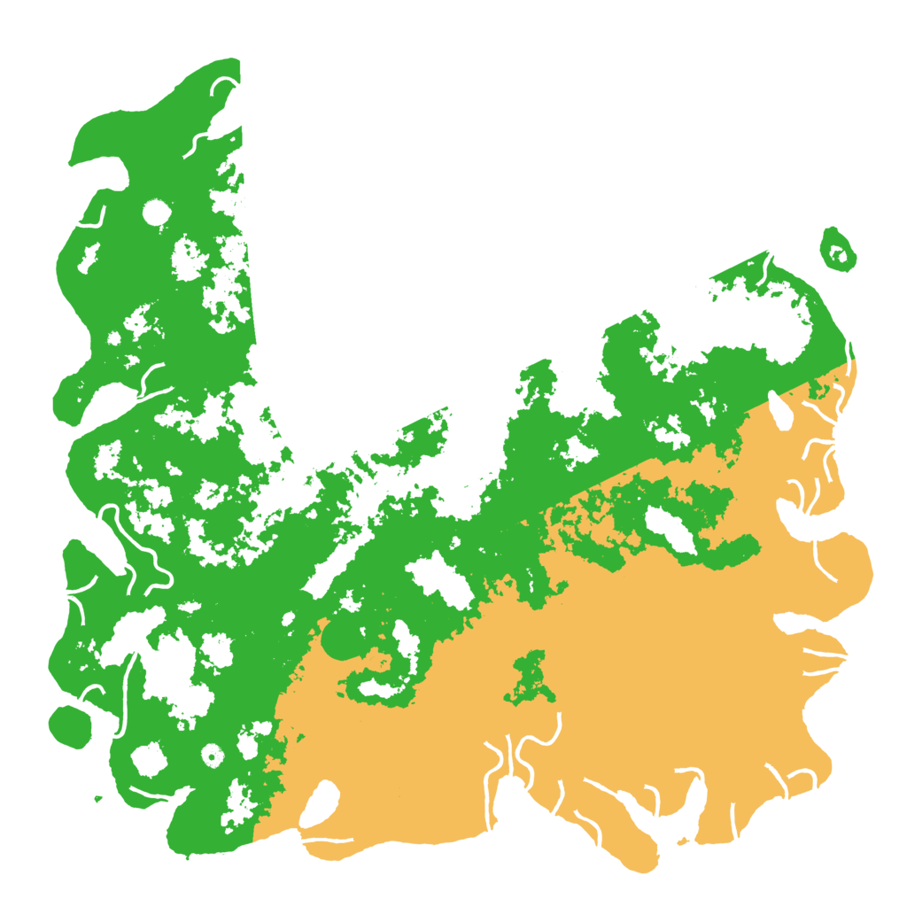 Biome Rust Map: Procedural Map, Size: 6000, Seed: 5365697