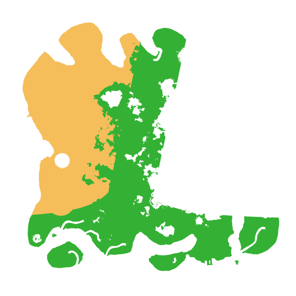 Biome Rust Map: Procedural Map, Size: 3500, Seed: 5969007