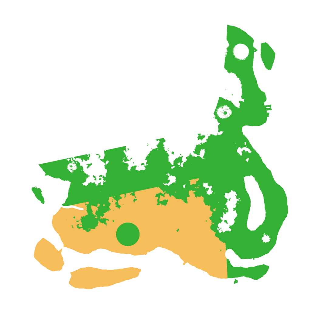 Biome Rust Map: Procedural Map, Size: 3500, Seed: 644143606