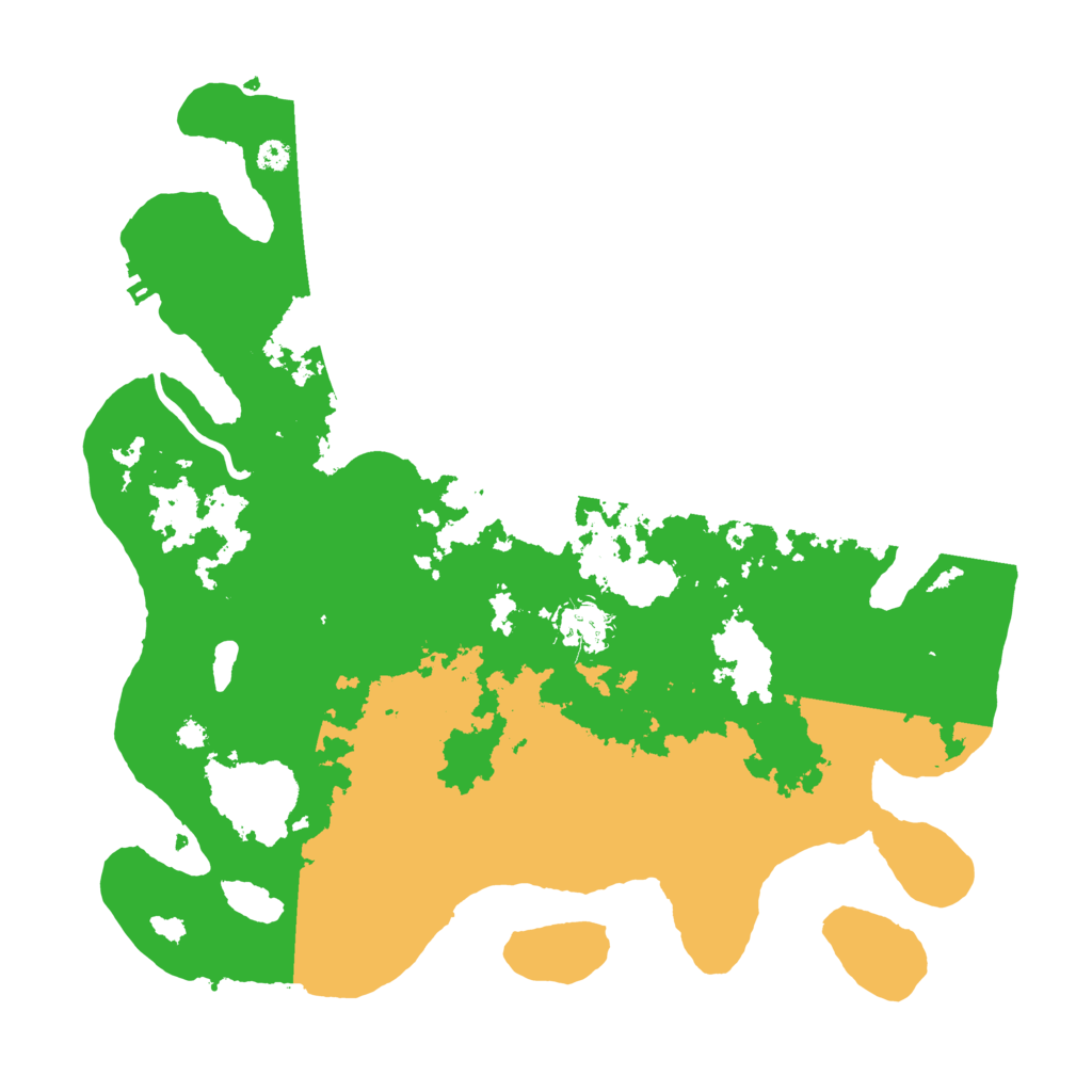 Biome Rust Map: Procedural Map, Size: 3500, Seed: 2081254049