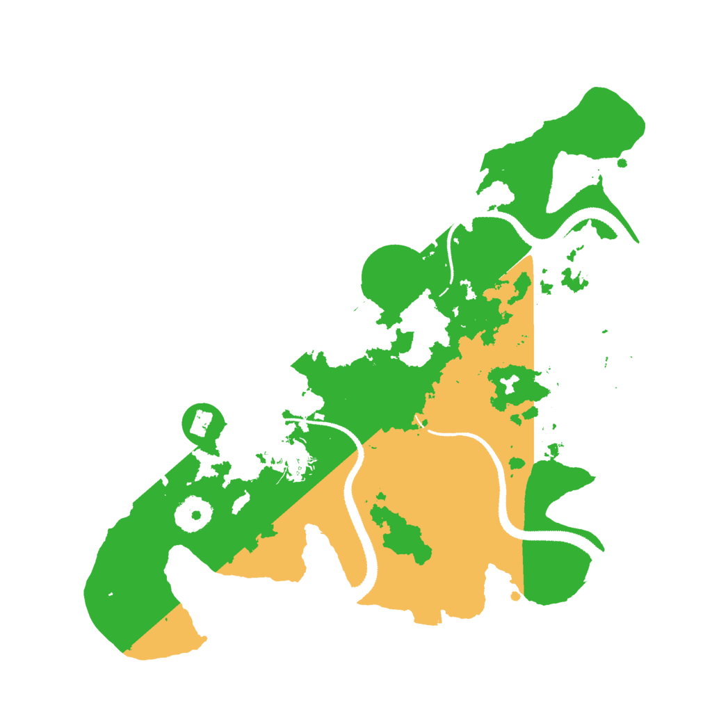 Biome Rust Map: Procedural Map, Size: 3000, Seed: 4626