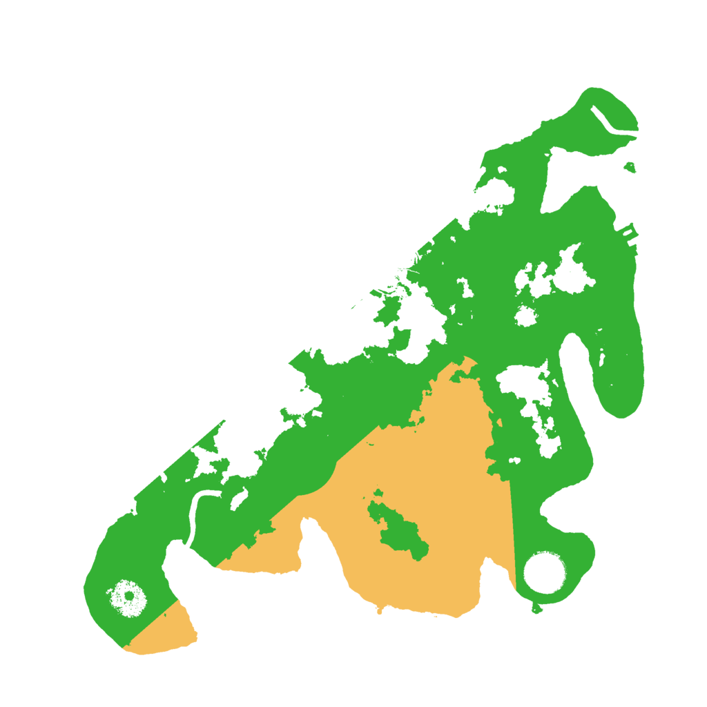 Biome Rust Map: Procedural Map, Size: 3000, Seed: 4626