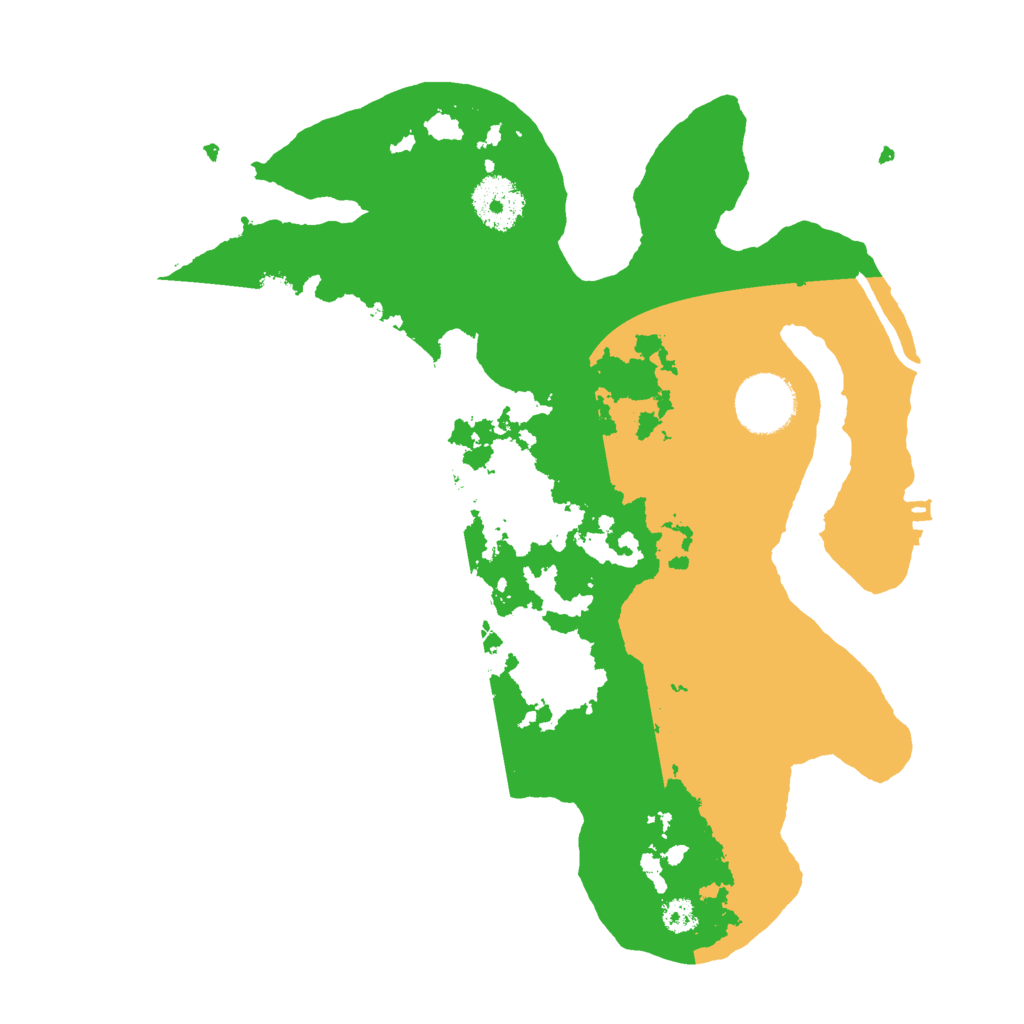 Biome Rust Map: Procedural Map, Size: 3000, Seed: 13988