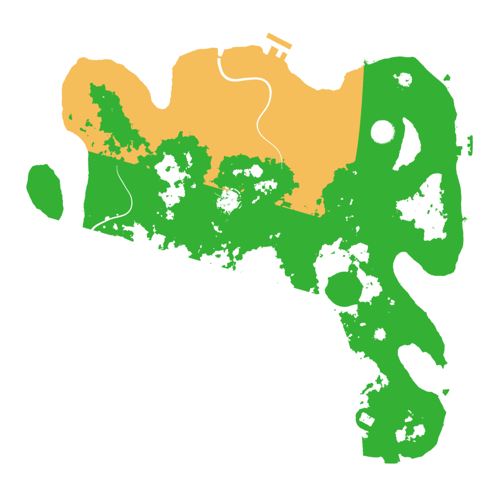 Biome Rust Map: Procedural Map, Size: 3749, Seed: 2147483647