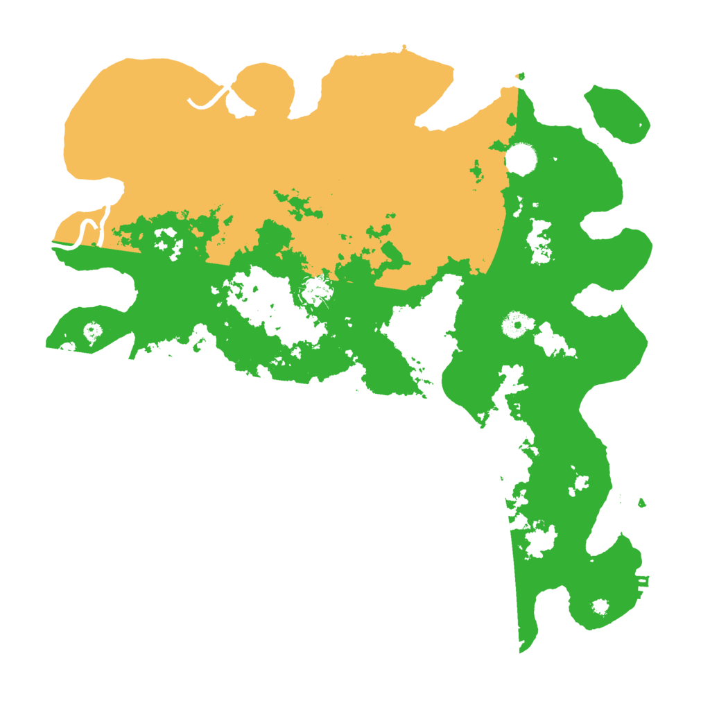 Biome Rust Map: Procedural Map, Size: 4000, Seed: 53251213