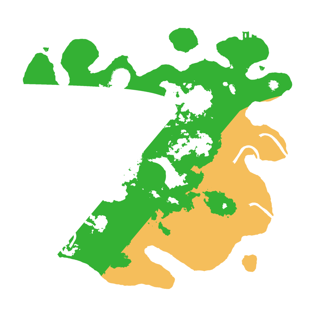 Biome Rust Map: Procedural Map, Size: 3000, Seed: 20220625