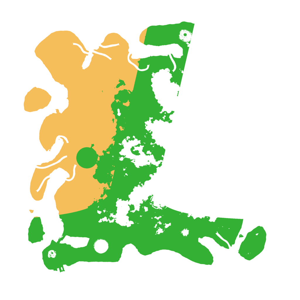 Biome Rust Map: Procedural Map, Size: 3750, Seed: 69863531