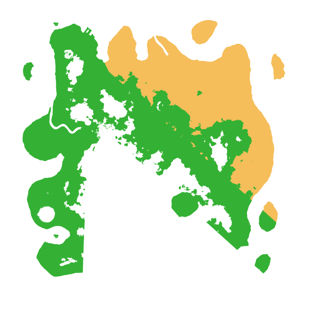 Biome Rust Map: Procedural Map, Size: 3415, Seed: 158361285