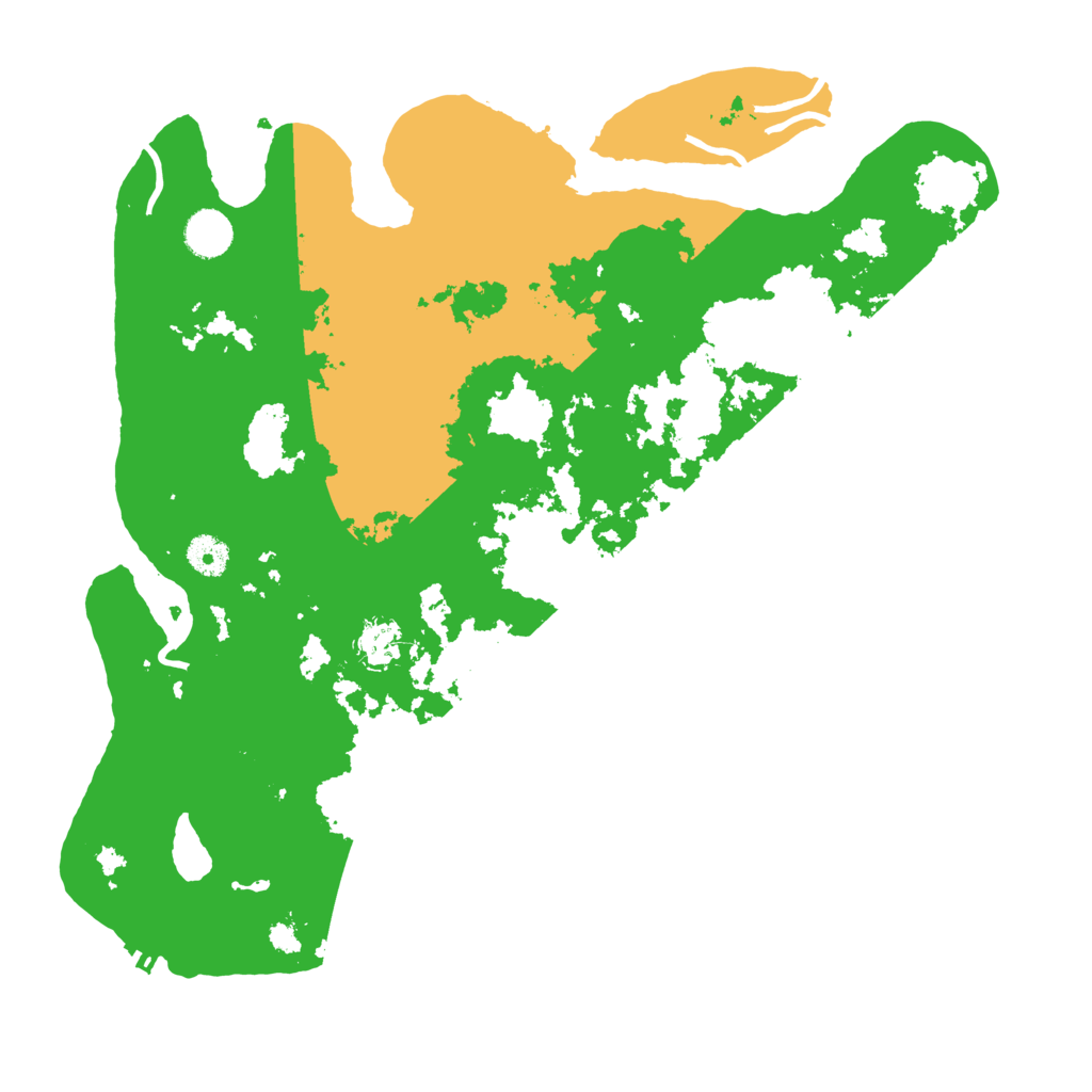 Biome Rust Map: Procedural Map, Size: 4000, Seed: 1500