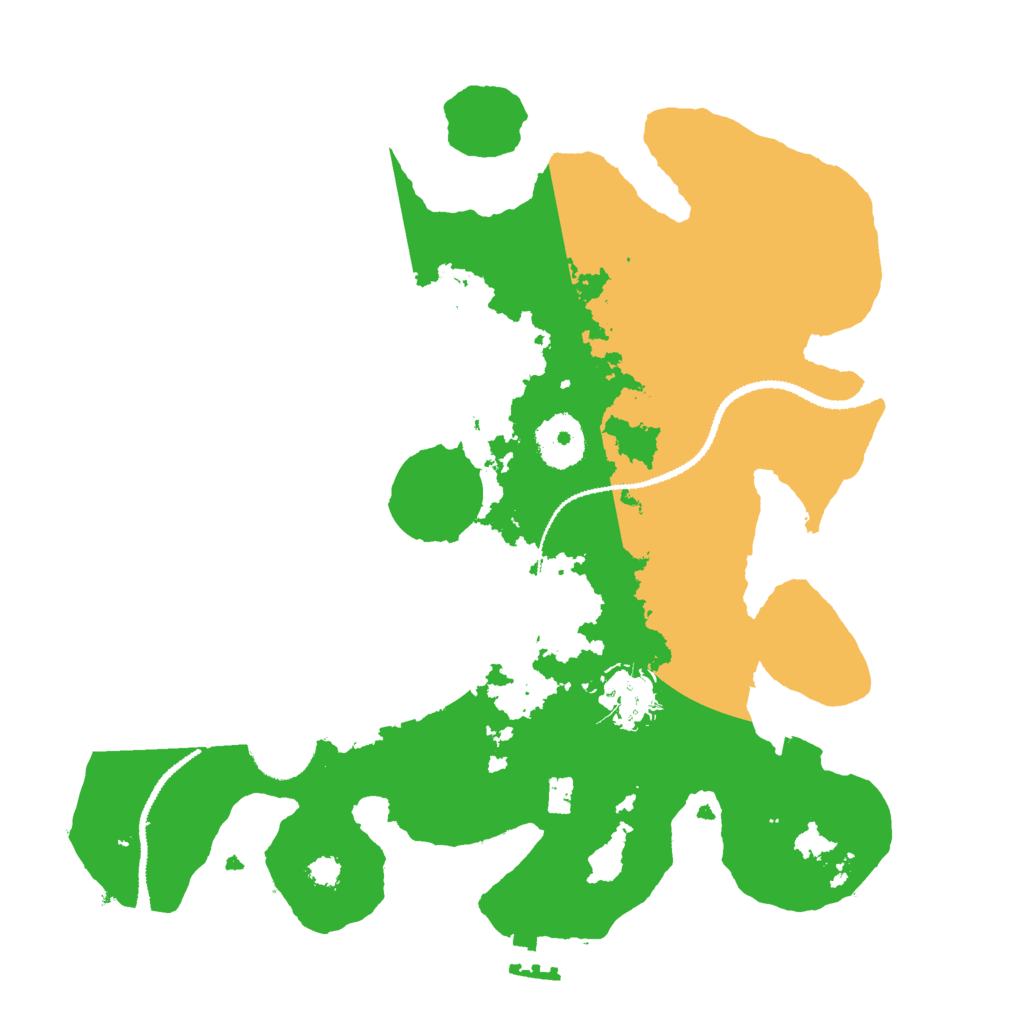 Biome Rust Map: Procedural Map, Size: 3000, Seed: 14698