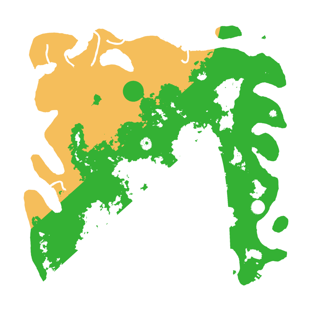 Biome Rust Map: Procedural Map, Size: 4000, Seed: 19961999
