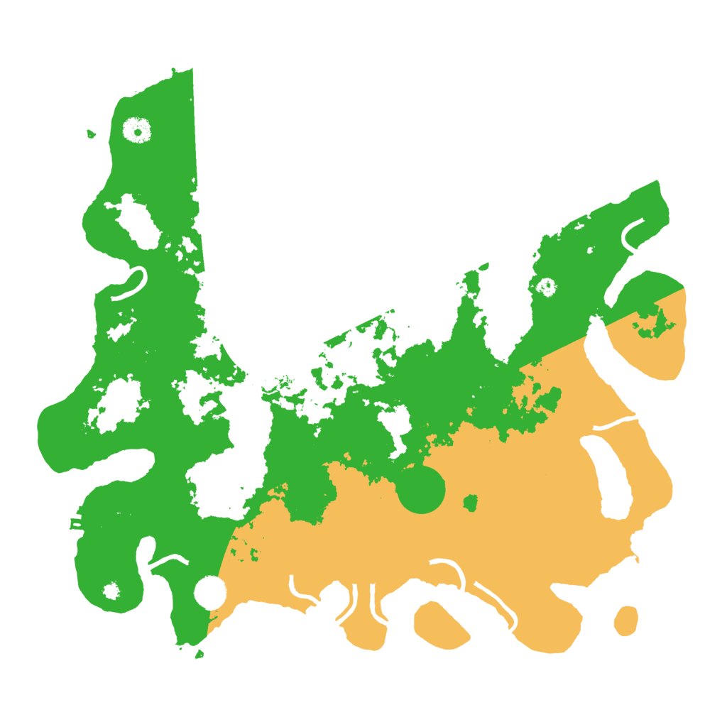 Biome Rust Map: Procedural Map, Size: 4000, Seed: 830448