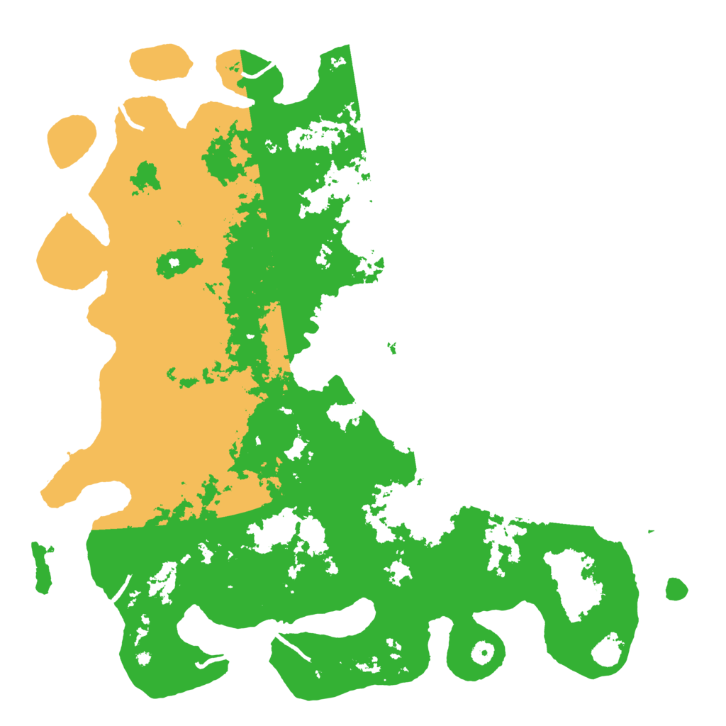 Biome Rust Map: Procedural Map, Size: 5000, Seed: 68