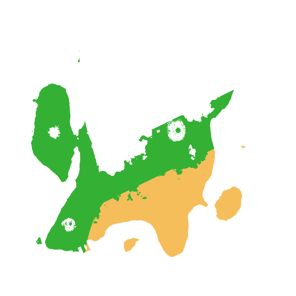 Biome Rust Map: Procedural Map, Size: 2300, Seed: 186