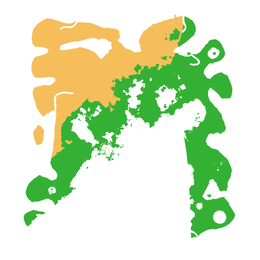 Biome Rust Map: Procedural Map, Size: 3500, Seed: 1040569635