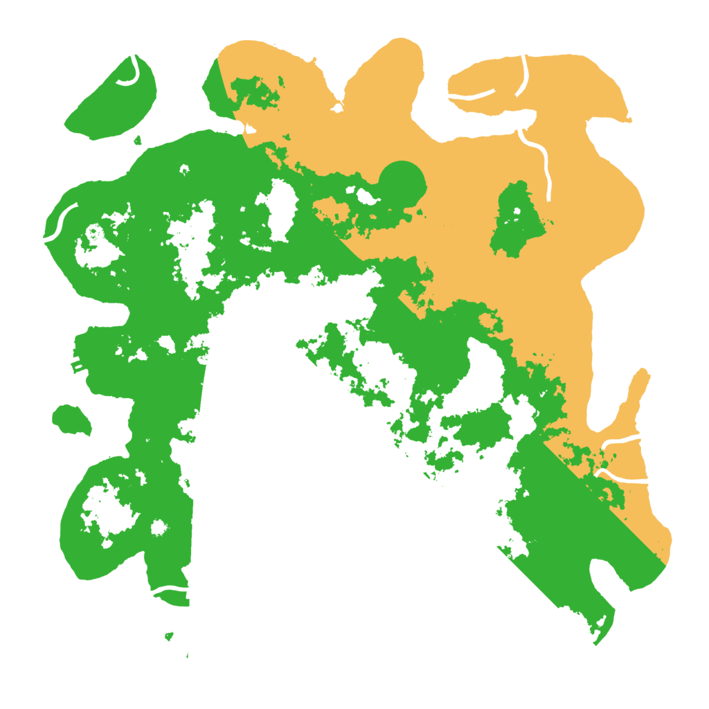 Biome Rust Map: Procedural Map, Size: 4000, Seed: 547696429
