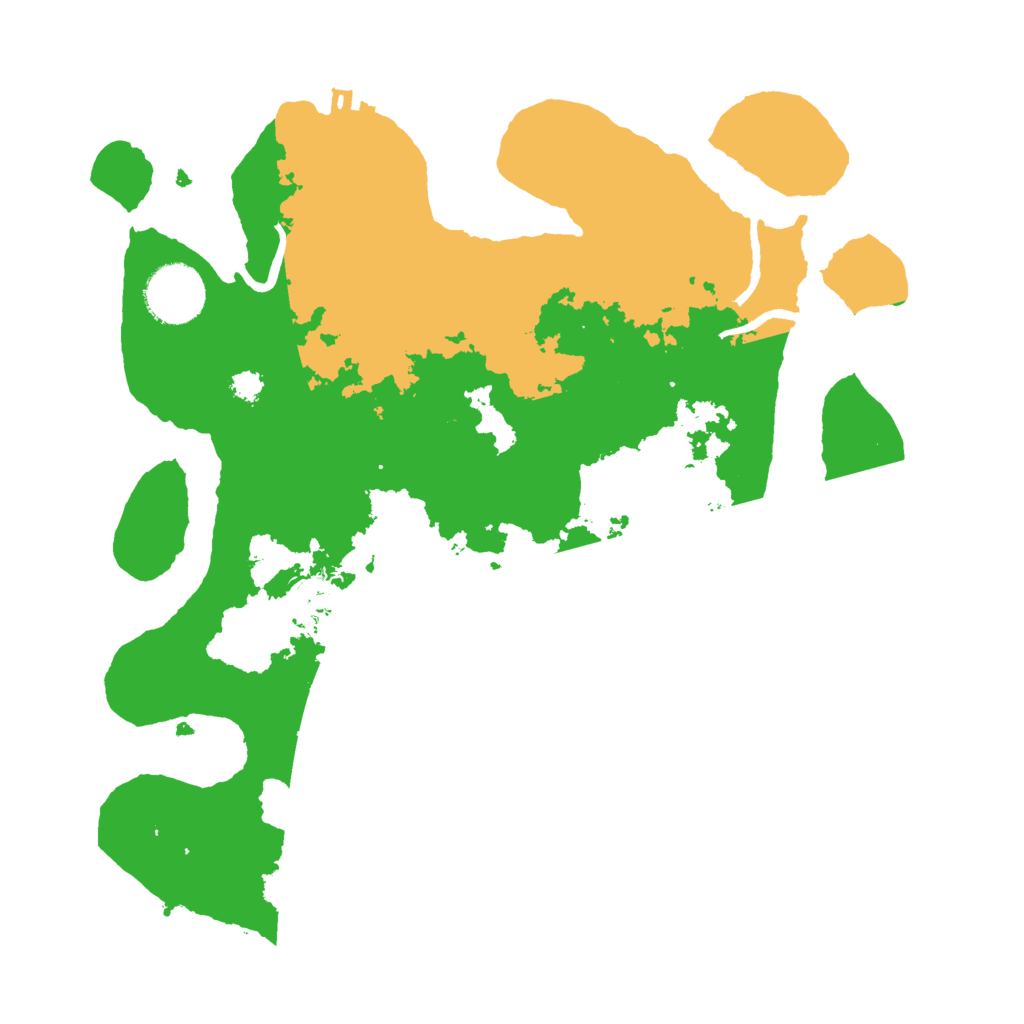 Biome Rust Map: Procedural Map, Size: 3000, Seed: 22684