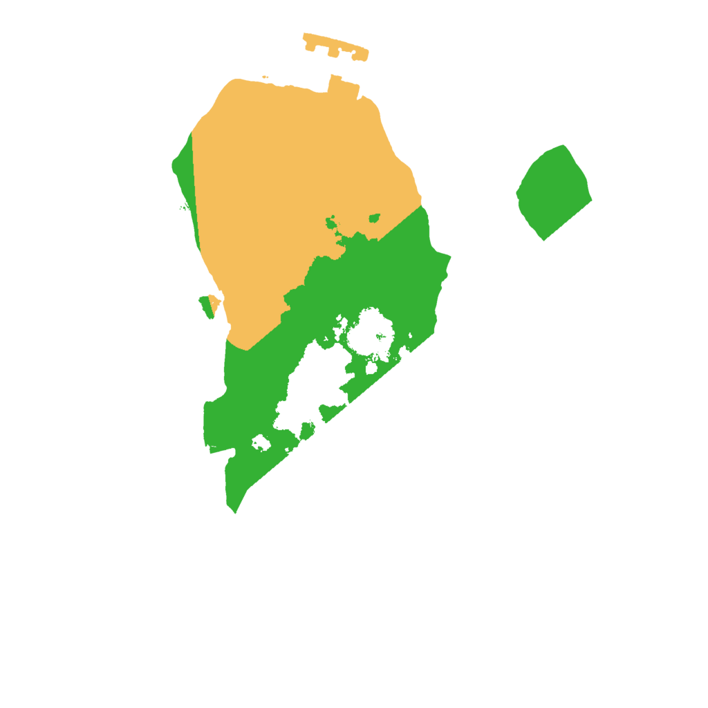 Biome Rust Map: Procedural Map, Size: 1600, Seed: 4956