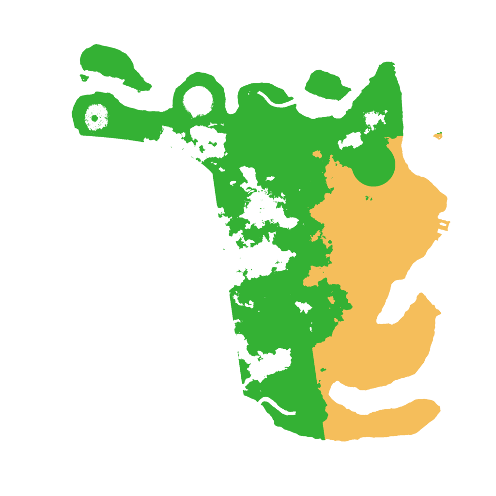 Biome Rust Map: Procedural Map, Size: 3000, Seed: 989753669