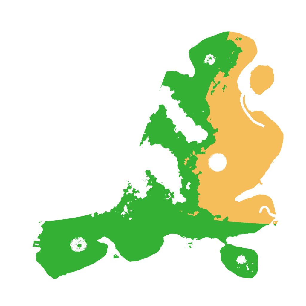Biome Rust Map: Procedural Map, Size: 3000, Seed: 304337560