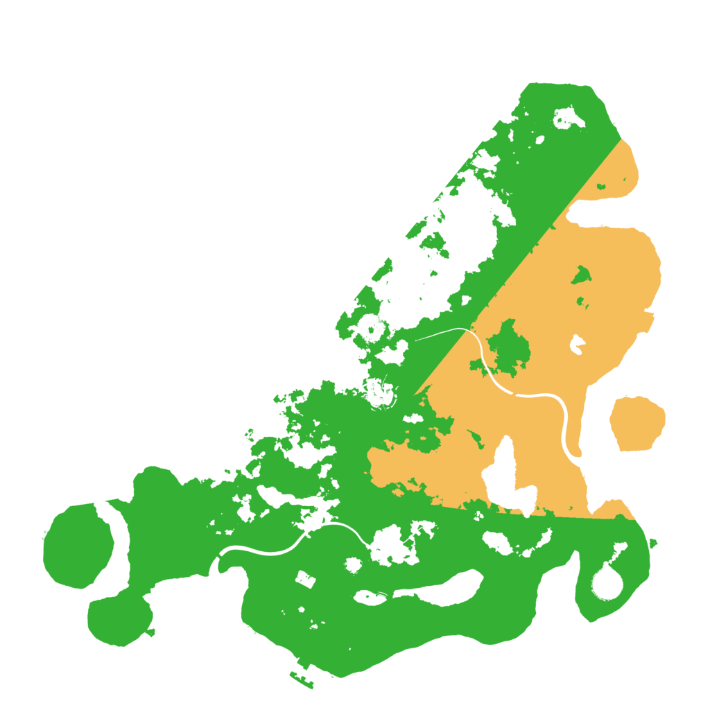 Biome Rust Map: Procedural Map, Size: 4000, Seed: 95417295