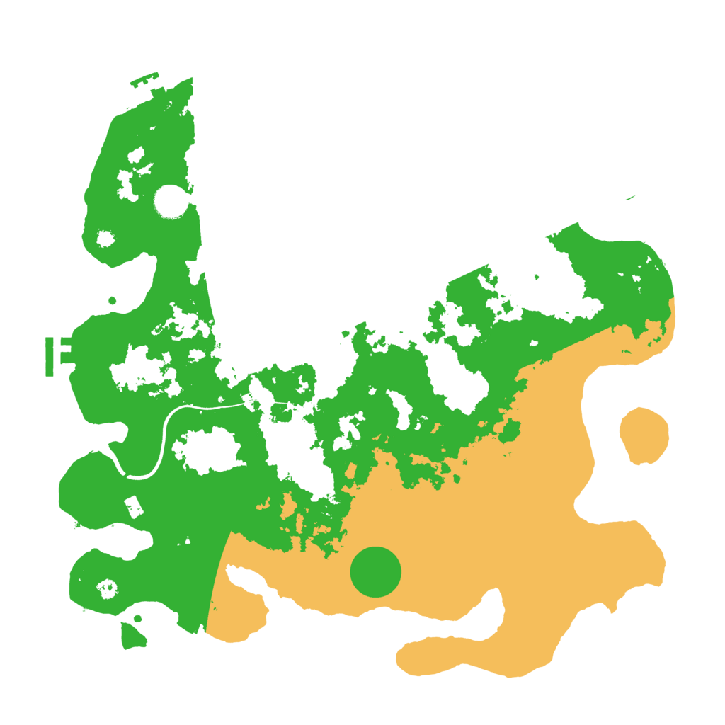 Biome Rust Map: Procedural Map, Size: 3750, Seed: 1385185801