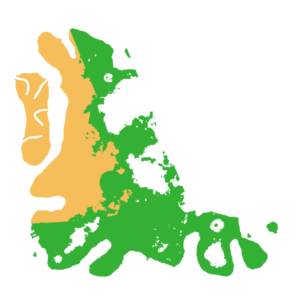 Biome Rust Map: Procedural Map, Size: 3500, Seed: 918814123