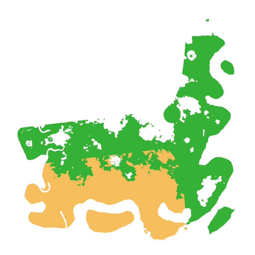 Biome Rust Map: Procedural Map, Size: 4000, Seed: 858174