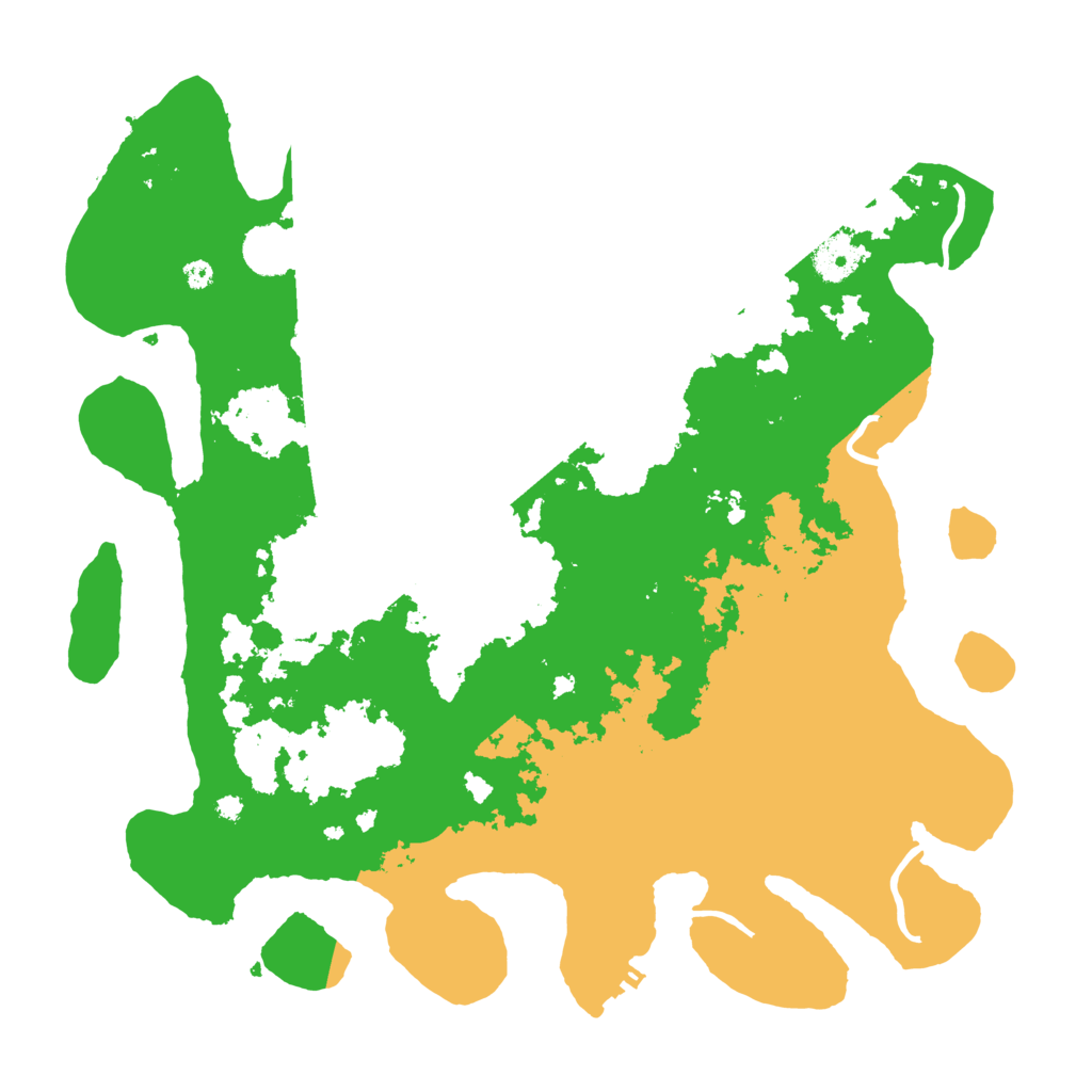 Biome Rust Map: Procedural Map, Size: 3900, Seed: 147483647