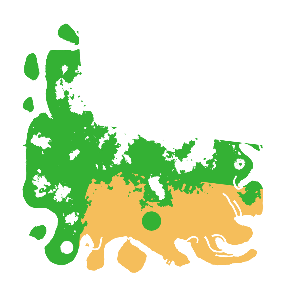 Biome Rust Map: Procedural Map, Size: 4000, Seed: 240729