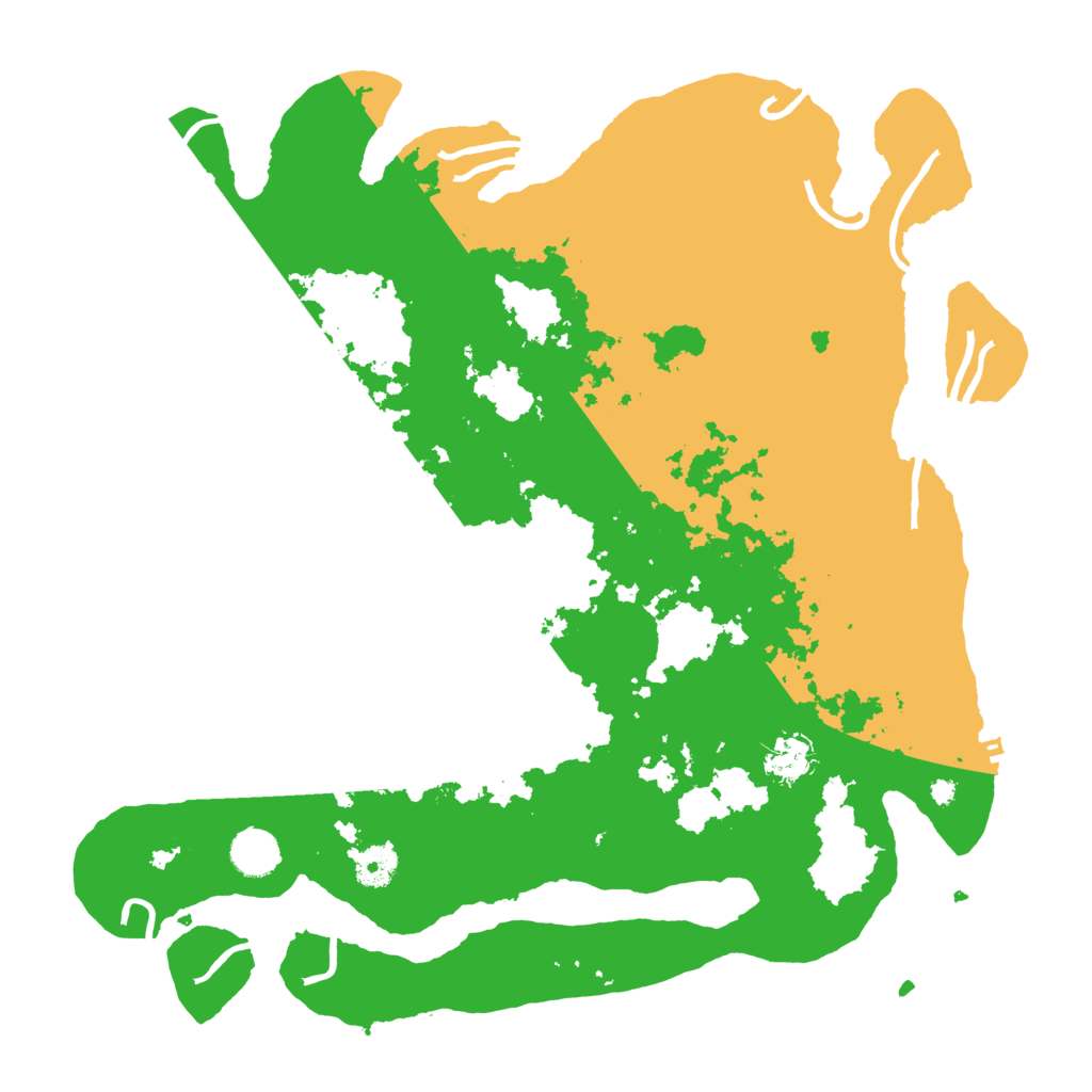 Biome Rust Map: Procedural Map, Size: 4000, Seed: 16846464