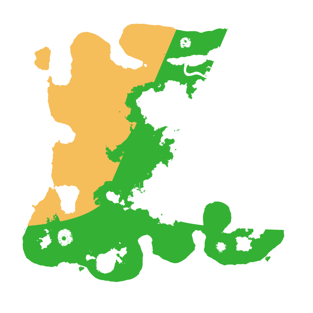 Biome Rust Map: Procedural Map, Size: 3000, Seed: 10901