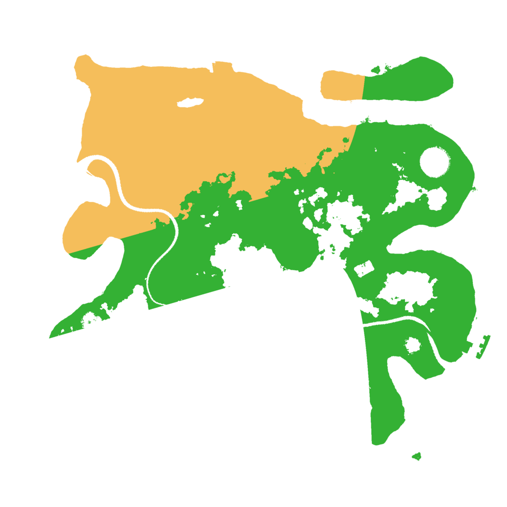 Biome Rust Map: Procedural Map, Size: 3000, Seed: 1020904293