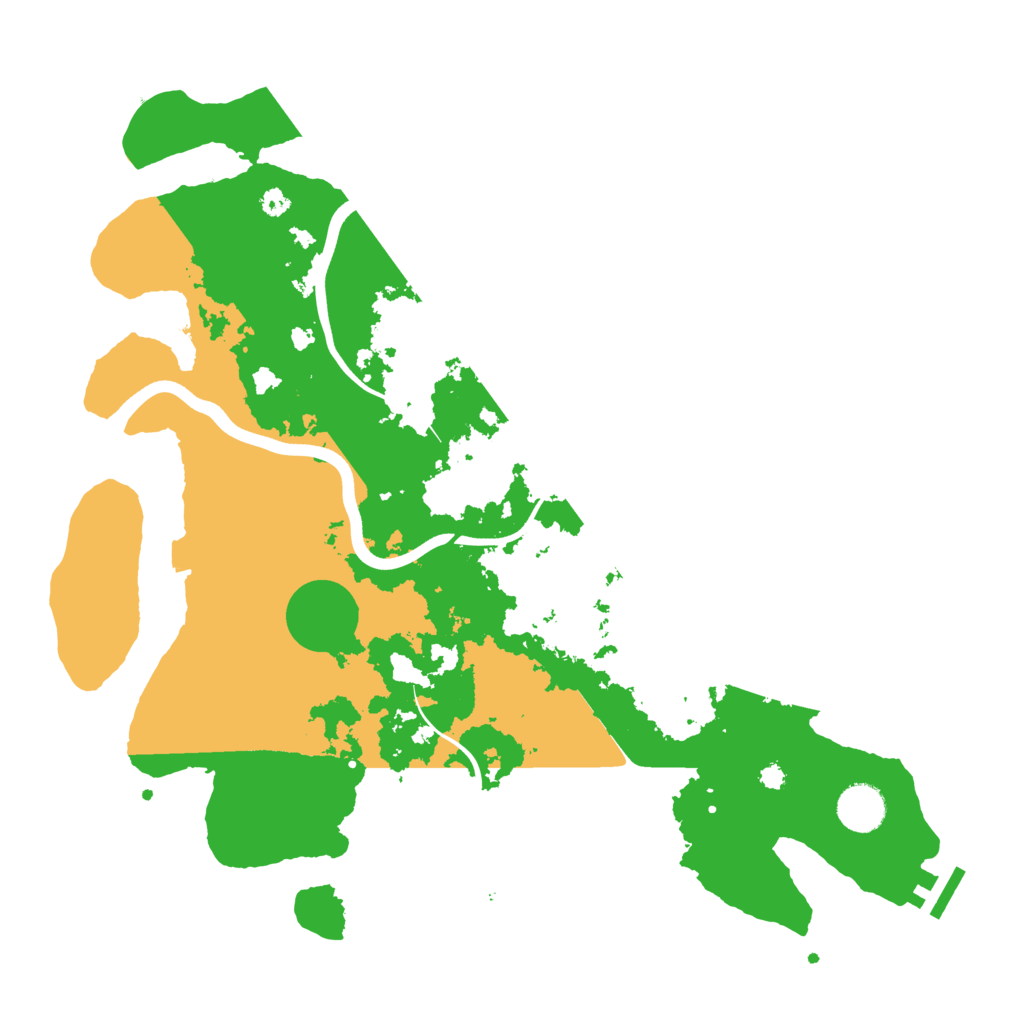 Biome Rust Map: Procedural Map, Size: 3750, Seed: 2125779995
