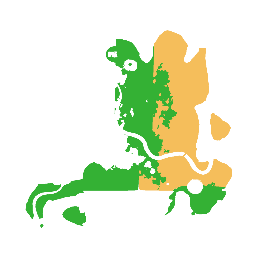 Biome Rust Map: Procedural Map, Size: 3000, Seed: 1126791936