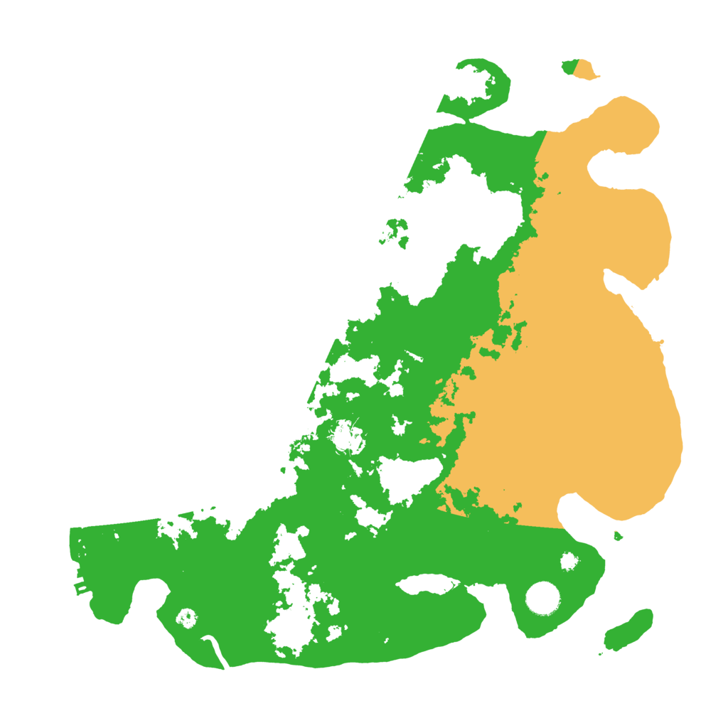 Biome Rust Map: Procedural Map, Size: 3800, Seed: 637971252