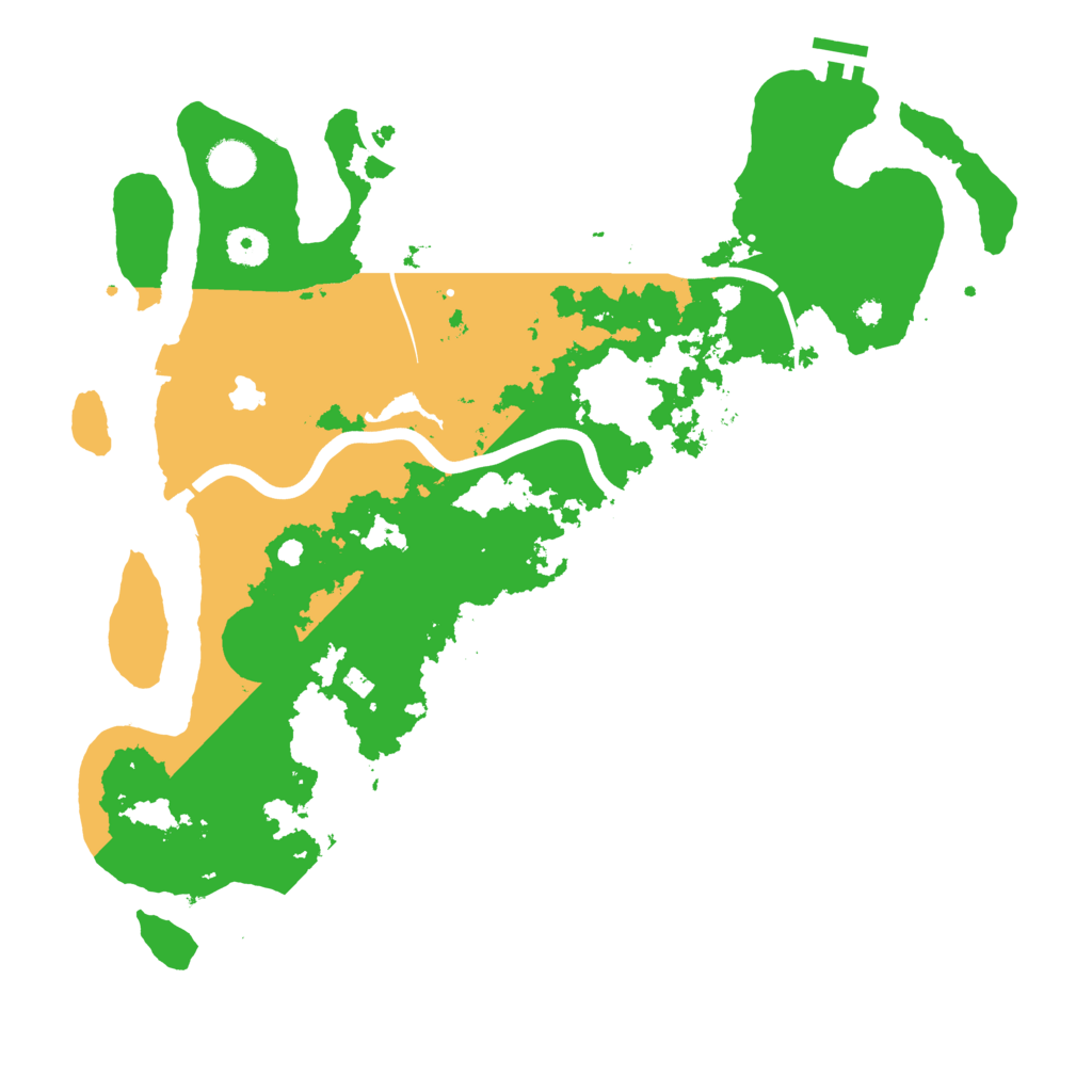Biome Rust Map: Procedural Map, Size: 4000, Seed: 879837