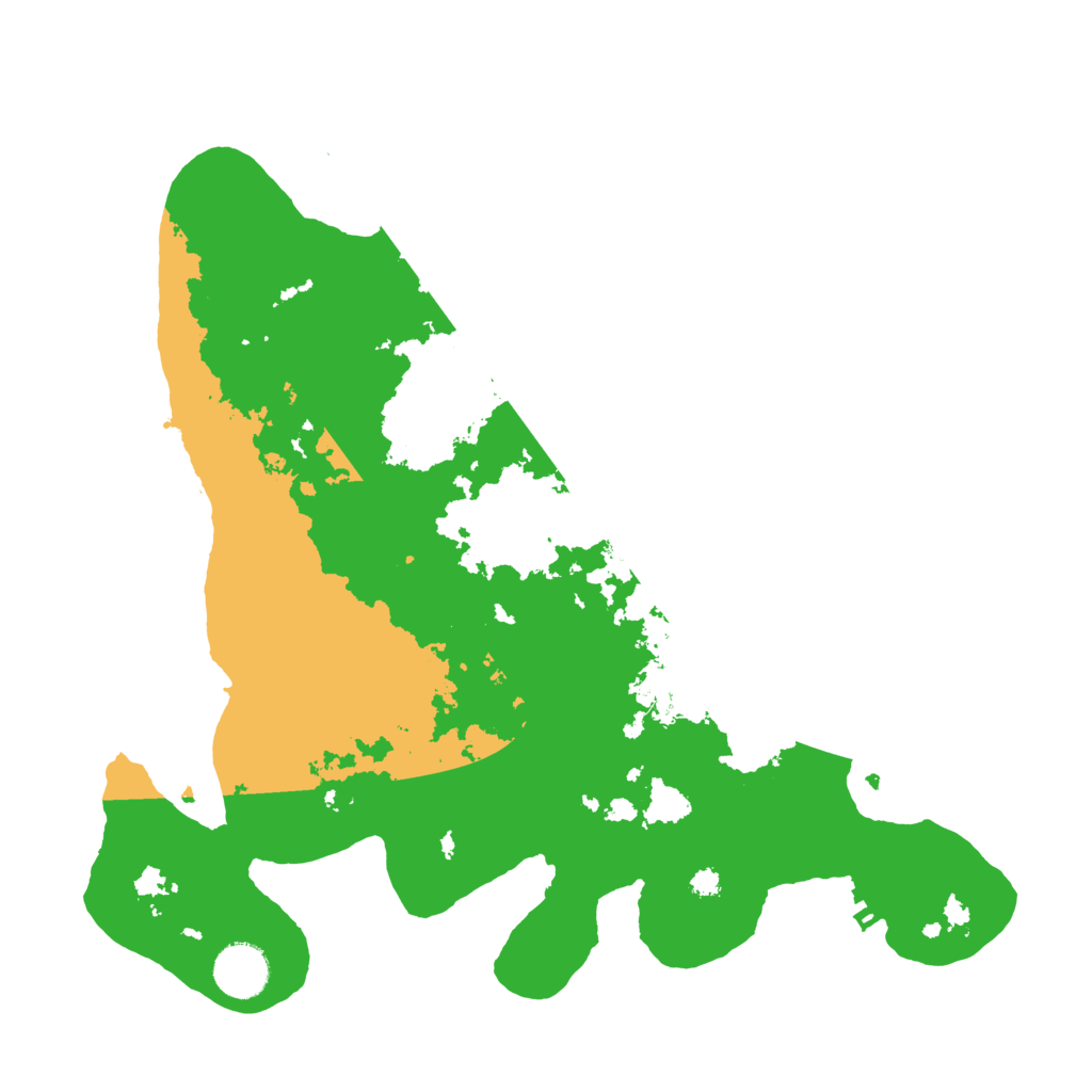 Biome Rust Map: Procedural Map, Size: 3500, Seed: 1149564524