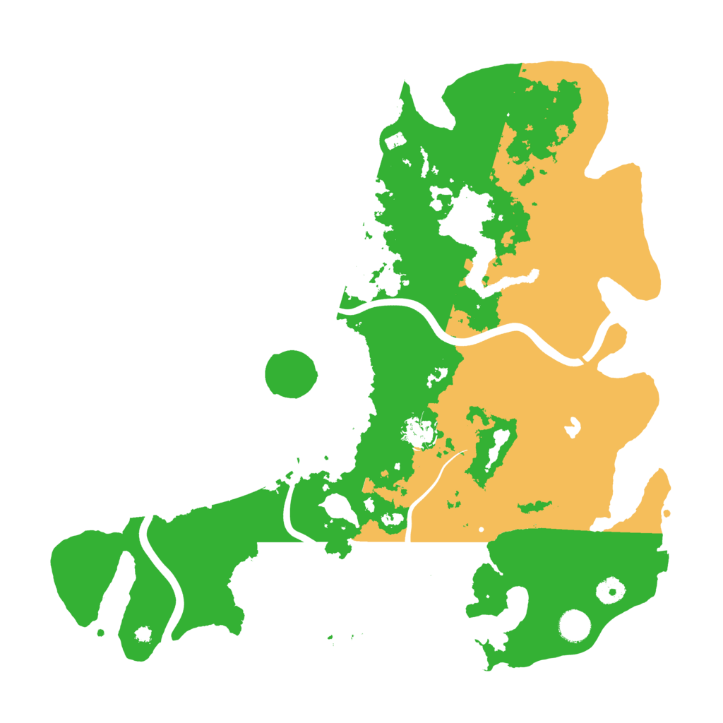 Biome Rust Map: Procedural Map, Size: 4000, Seed: 894827812
