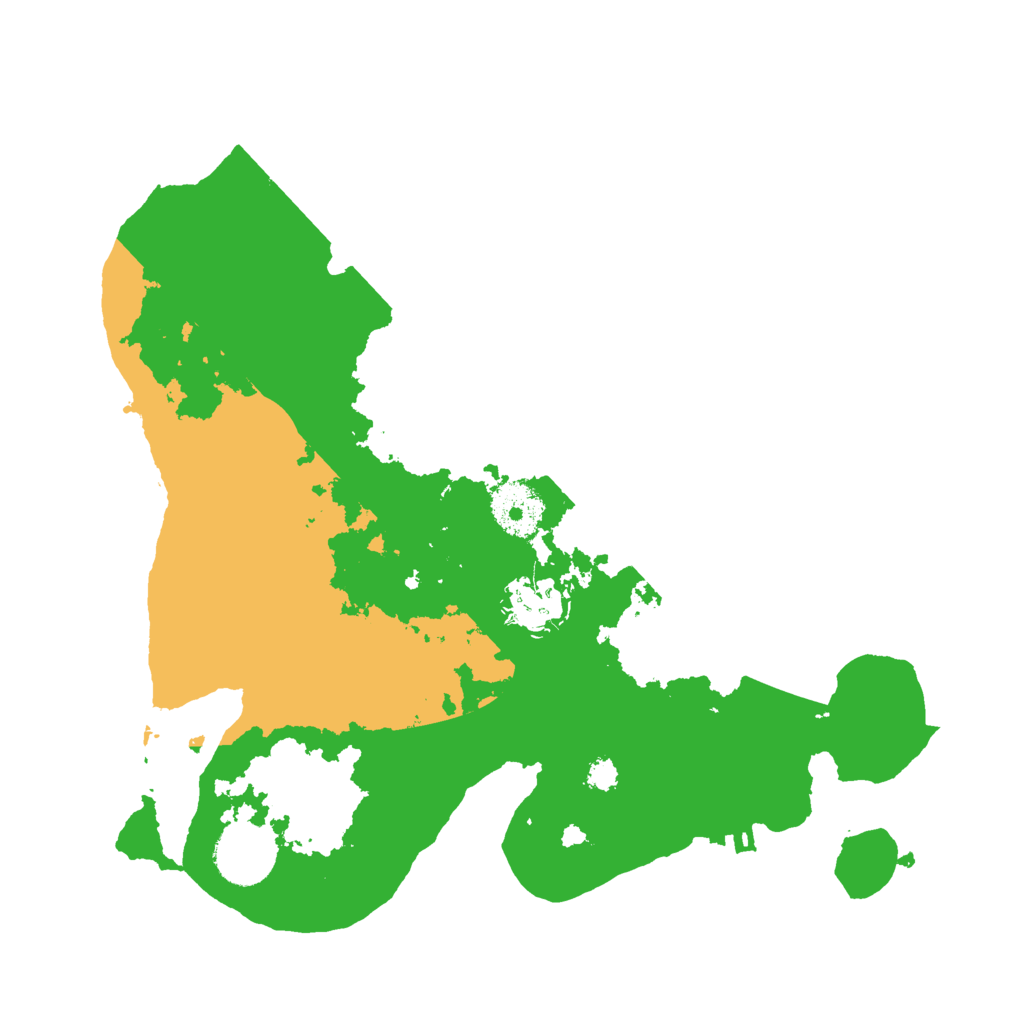 Biome Rust Map: Procedural Map, Size: 3000, Seed: 1513950026