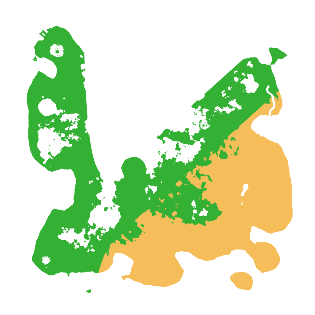 Biome Rust Map: Procedural Map, Size: 3500, Seed: 275788839