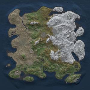 Thumbnail Rust Map: Procedural Map, Size: 3850, Seed: 1563787167, 20 Monuments