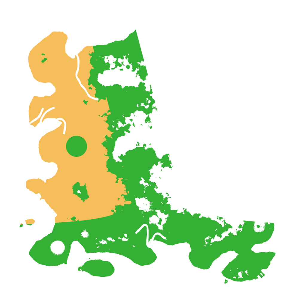 Biome Rust Map: Procedural Map, Size: 3850, Seed: 1563787167