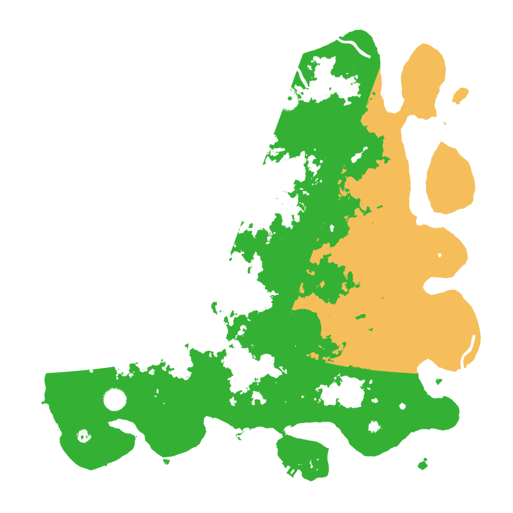 Biome Rust Map: Procedural Map, Size: 4000, Seed: 304337560