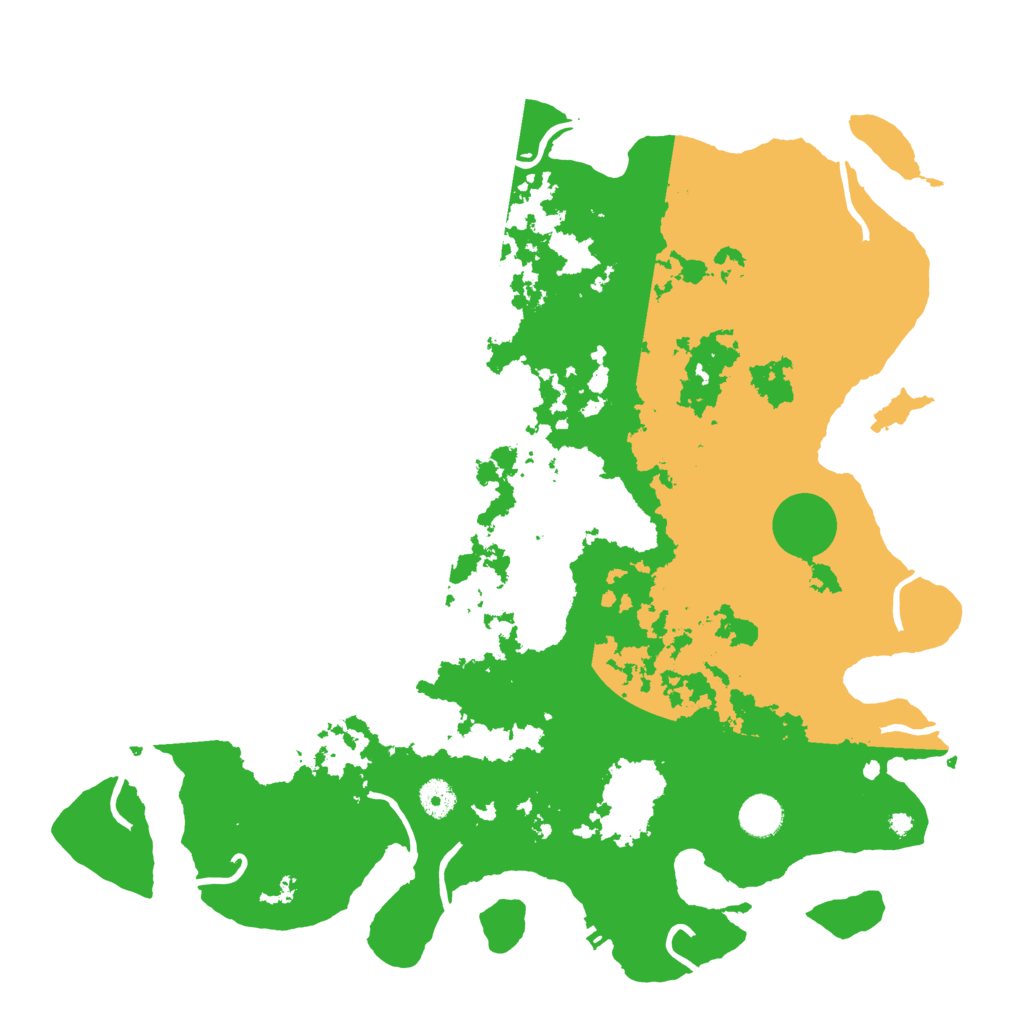 Biome Rust Map: Procedural Map, Size: 4200, Seed: 745712461