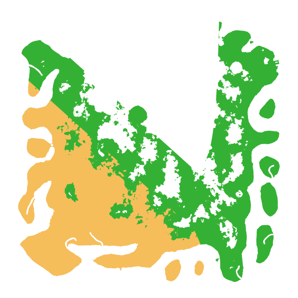 Biome Rust Map: Procedural Map, Size: 4500, Seed: 1328354795