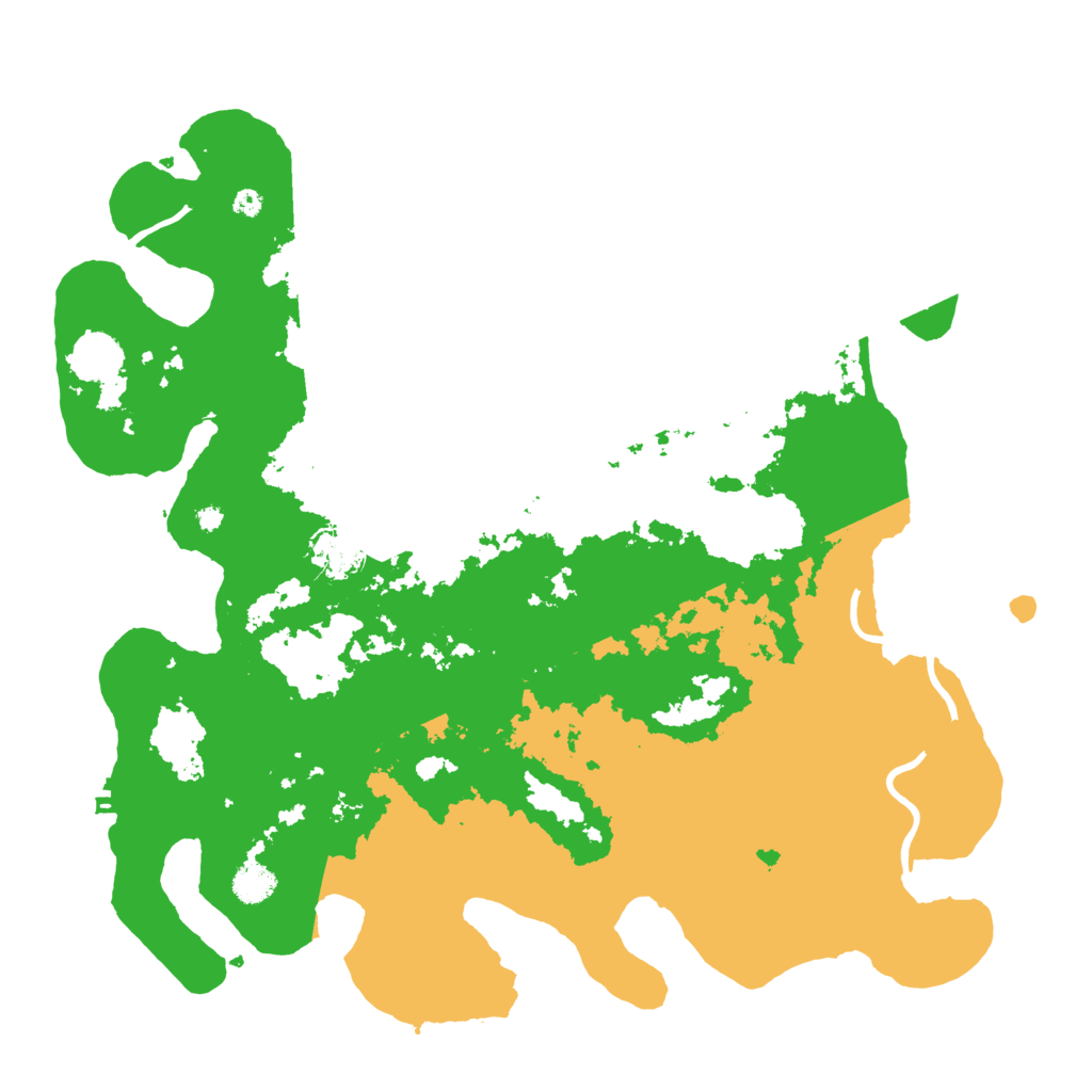 Biome Rust Map: Procedural Map, Size: 4000, Seed: 543435644